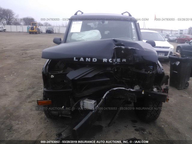 SALTY12401A297464 - 2001 LAND ROVER DISCOVERY II SE BLACK photo 6