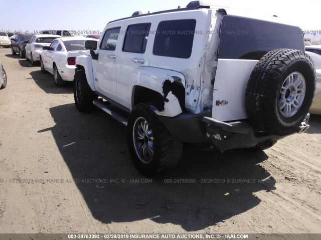 5GTDN136368225301 - 2006 HUMMER H3 WHITE photo 6