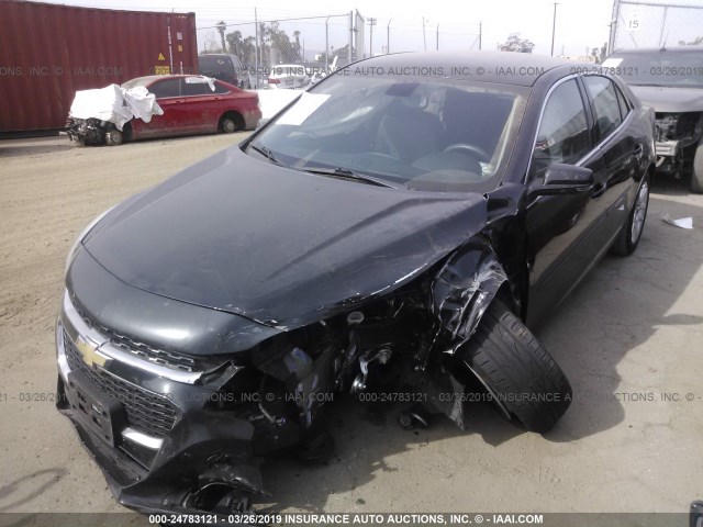 1G11C5SL1FF282129 - 2015 CHEVROLET MALIBU 1LT 黑色 照片 2