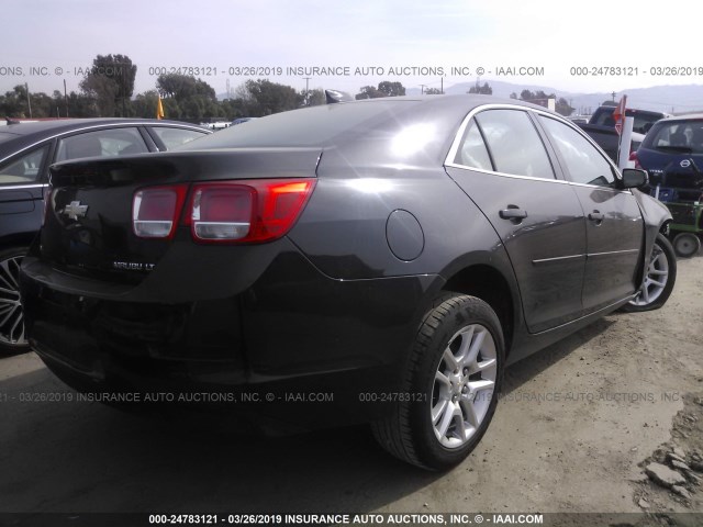 1G11C5SL1FF282129 - 2015 CHEVROLET MALIBU 1LT 黑色 照片 4