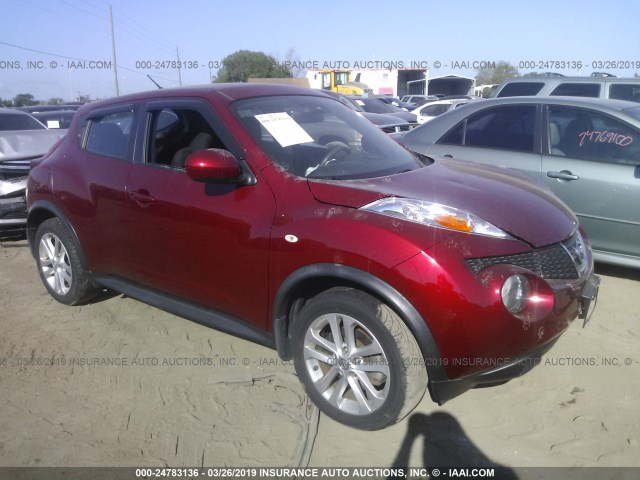 JN8AF5MV0BT013777 - 2011 NISSAN JUKE S/SV/SL RED photo 1