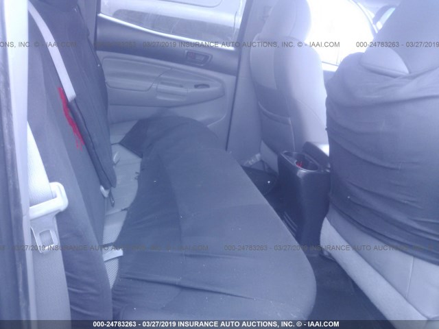 3TMJU4GN1DM153412 - 2013 TOYOTA TACOMA DOUBLE CAB PRERUNNER BLUE photo 8