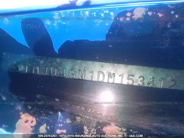 3TMJU4GN1DM153412 - 2013 TOYOTA TACOMA DOUBLE CAB PRERUNNER BLUE photo 9