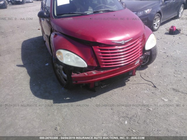 3C8FY68BX2T238521 - 2002 CHRYSLER PT CRUISER LIMITED/DREAM CRUISER RED photo 6