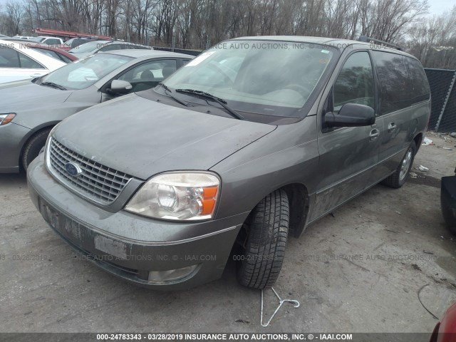 2FMZA52246BA23252 - 2006 FORD FREESTAR SEL GREEN photo 2