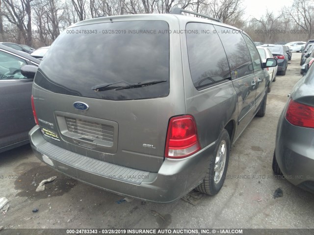 2FMZA52246BA23252 - 2006 FORD FREESTAR SEL GREEN photo 4