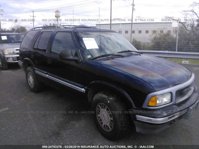 1GKDT13WXS2522855 - 1995 GMC JIMMY BLUE photo 1