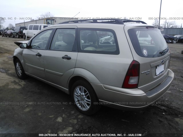 1FAFP36N37W220840 - 2007 FORD FOCUS ZXW/S/SE/SES BEIGE photo 3