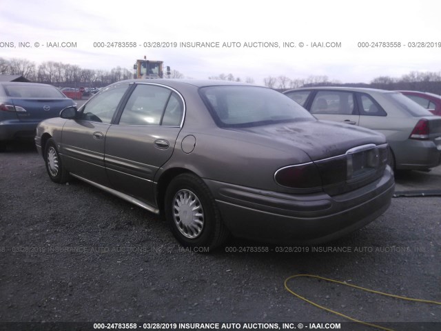 1G4HP52K13U276853 - 2003 BUICK LESABRE CUSTOM BROWN photo 3