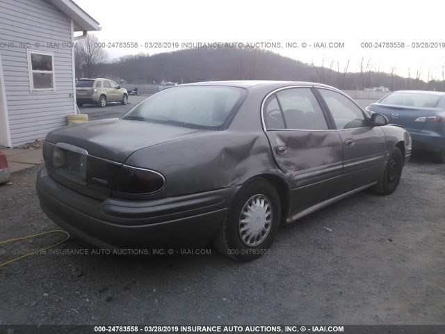 1G4HP52K13U276853 - 2003 BUICK LESABRE CUSTOM BROWN photo 4