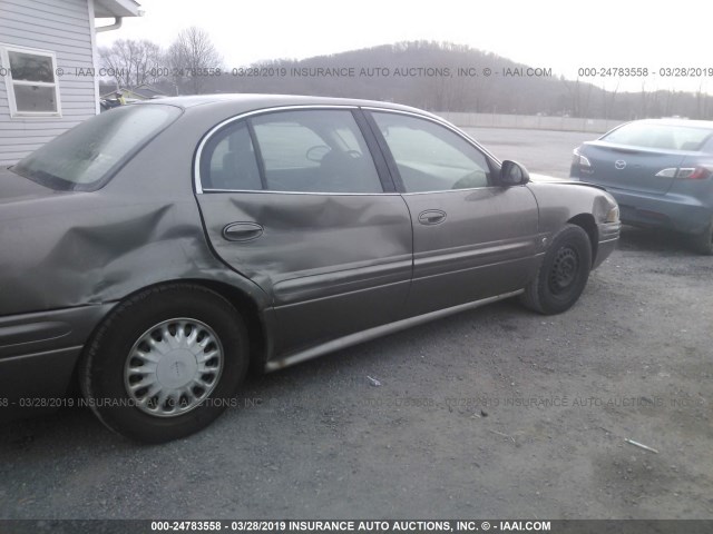 1G4HP52K13U276853 - 2003 BUICK LESABRE CUSTOM BROWN photo 6