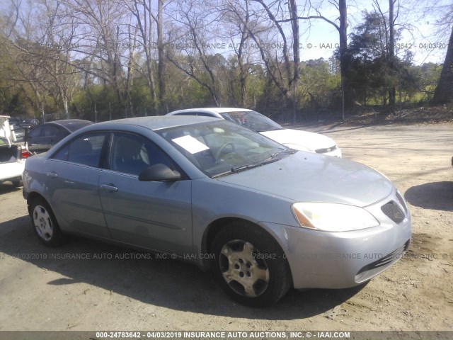 1G2ZF58BX74120341 - 2007 PONTIAC G6 VALUE LEADER/BASE BLUE photo 1