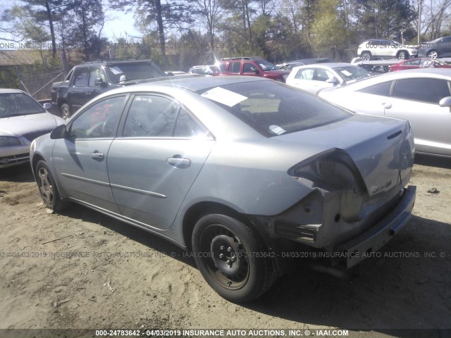 1G2ZF58BX74120341 - 2007 PONTIAC G6 VALUE LEADER/BASE BLUE photo 3