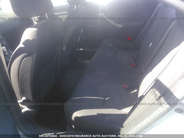 1G2ZF58BX74120341 - 2007 PONTIAC G6 VALUE LEADER/BASE BLUE photo 8