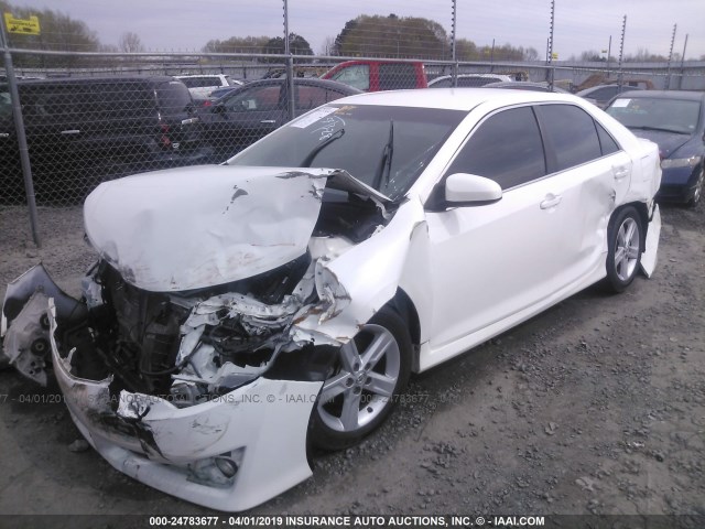 4T1BF1FK0DU274542 - 2013 TOYOTA CAMRY L/SE/LE/XLE 白色 照片 2
