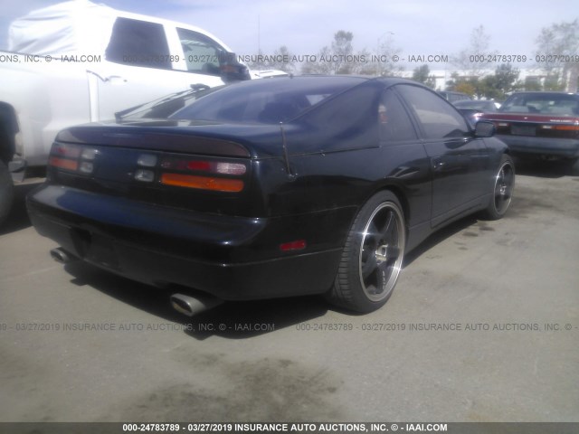 JN1RZ26D0RX546064 - 1994 NISSAN 300ZX 2+2 BLACK photo 4