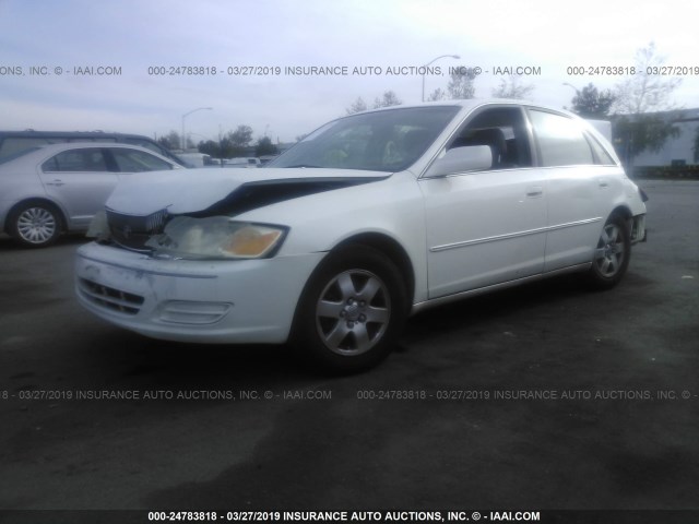 4T1BF28B31U124679 - 2001 TOYOTA AVALON XL/XLS 白色 照片 2