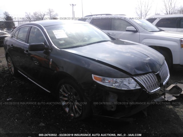 1LNHL9ER7CG803403 - 2012 LINCOLN MKS BLACK photo 1