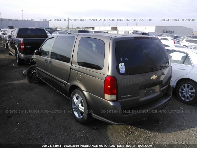 1GNDV03L45D270364 - 2005 CHEVROLET UPLANDER TAN photo 3