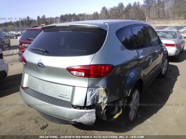 4S4WX83C464416477 - 2006 SUBARU B9 TRIBECA 3.0 H6/3.0 H6 LIMITED GREEN photo 4