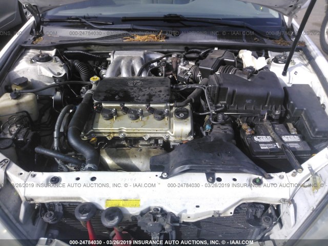 4T1BF32K72U034094 - 2002 TOYOTA CAMRY LE/XLE/SE WHITE photo 10