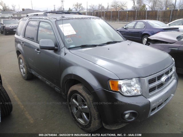 1FMCU9E76CKB77202 - 2012 FORD ESCAPE LIMITED GRAY photo 1