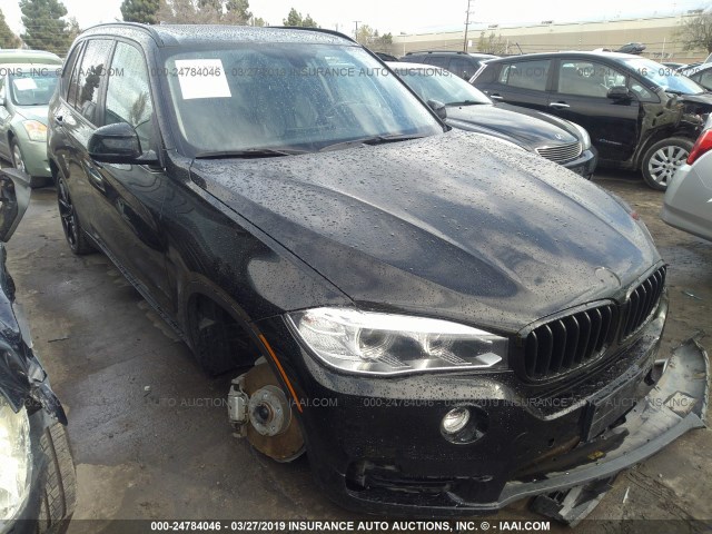 5UXKR0C52F0P05427 - 2015 BMW X5 XDRIVE35I BLACK photo 1