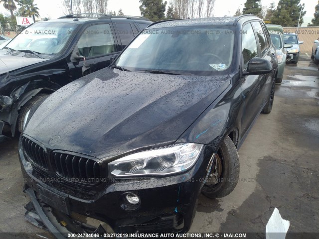 5UXKR0C52F0P05427 - 2015 BMW X5 XDRIVE35I BLACK photo 2