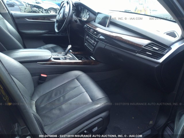 5UXKR0C52F0P05427 - 2015 BMW X5 XDRIVE35I BLACK photo 5