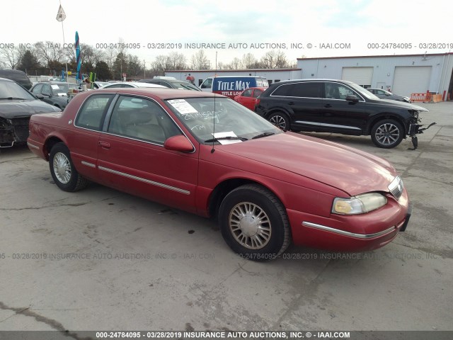 1MELM6242VH632607 - 1997 MERCURY COUGAR XR7/30TH ANNIVERSARY MAROON photo 1