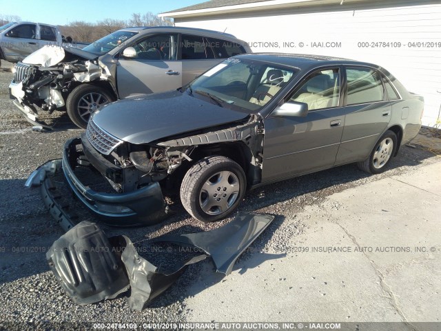 4T1BF28B34U390501 - 2004 TOYOTA AVALON XL/XLS GRAY photo 2