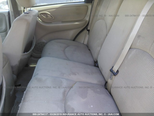 4F2CZ04155KM22914 - 2005 MAZDA TRIBUTE S TAN photo 8