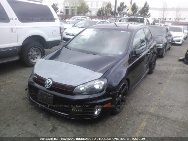 WVWED7AJ9AW270059 - 2010 VOLKSWAGEN GTI BLACK photo 2