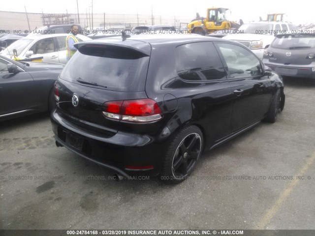 WVWED7AJ9AW270059 - 2010 VOLKSWAGEN GTI BLACK photo 4