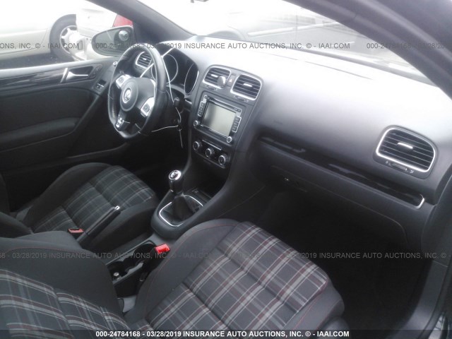 WVWED7AJ9AW270059 - 2010 VOLKSWAGEN GTI BLACK photo 5