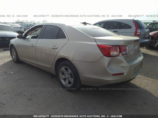 1G11B5SL4EF276021 - 2014 CHEVROLET MALIBU LS TAN photo 3