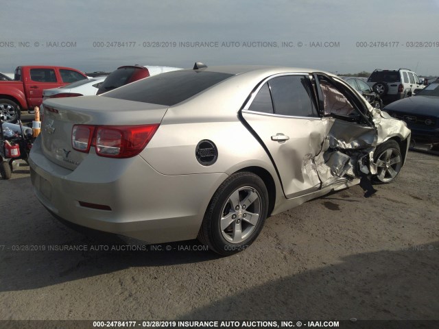 1G11B5SL4EF276021 - 2014 CHEVROLET MALIBU LS TAN photo 4