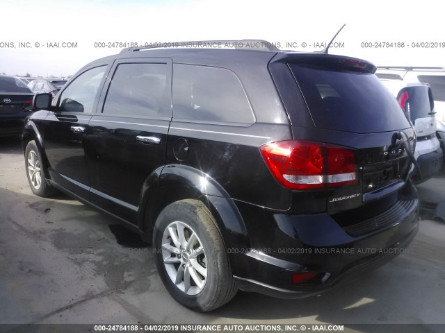 3C4PDCBB8ET217082 - 2014 DODGE JOURNEY SXT BLACK photo 3