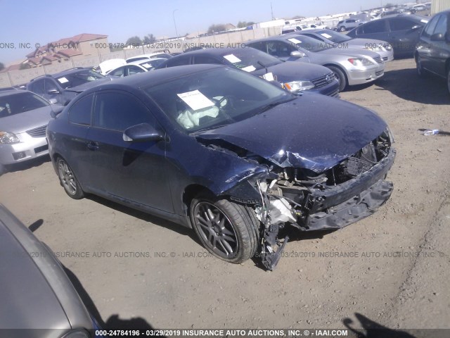 JTKDE3B77A0305522 - 2010 TOYOTA SCION TC მუქი ლურჯი ფოტო 1