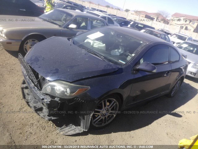 JTKDE3B77A0305522 - 2010 TOYOTA SCION TC მუქი ლურჯი ფოტო 2