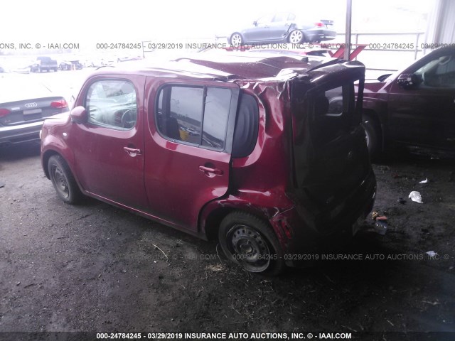 JN8AZ2KR4ET351201 - 2014 NISSAN CUBE S/SL RED photo 3