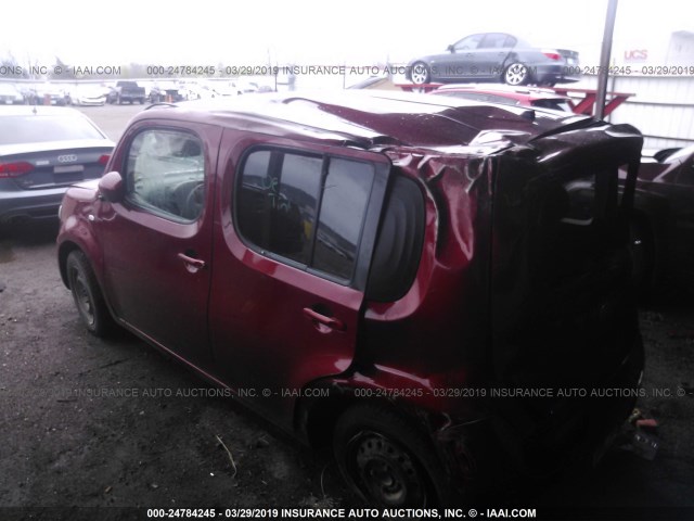 JN8AZ2KR4ET351201 - 2014 NISSAN CUBE S/SL RED photo 6