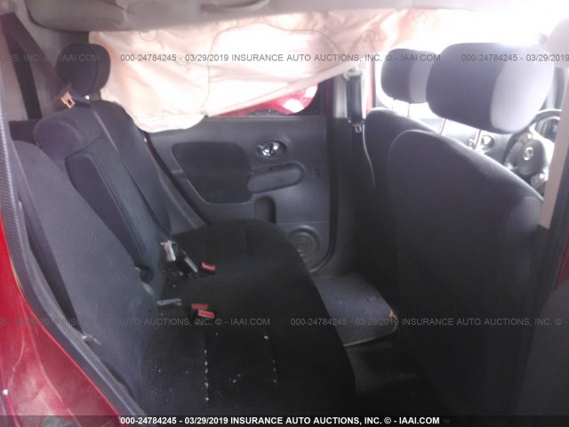 JN8AZ2KR4ET351201 - 2014 NISSAN CUBE S/SL RED photo 8