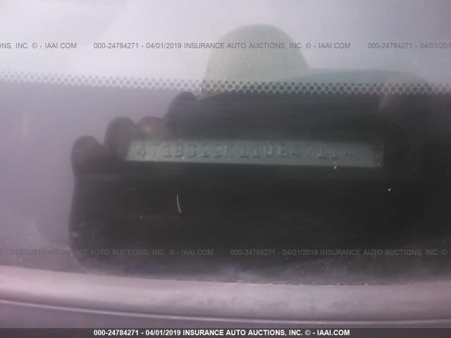 4T1BG22K11U847114 - 2001 TOYOTA CAMRY CE/LE/XLE 灰色 照片 9