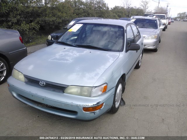 1NXAE09B9RZ182177 - 1994 TOYOTA COROLLA LE/DX BLUE photo 2