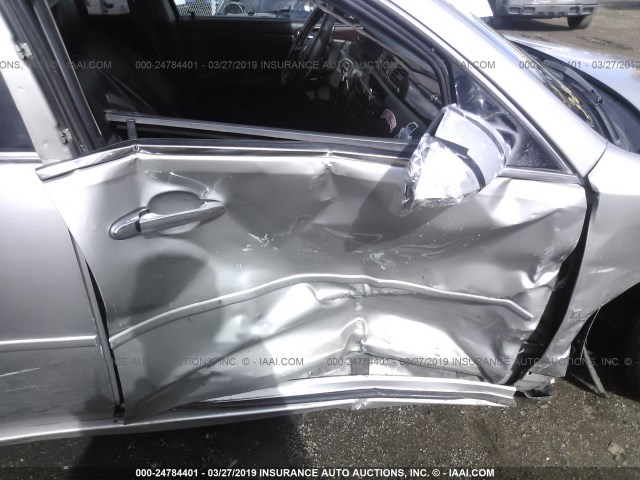 2G1WU58R079274371 - 2007 CHEVROLET IMPALA LTZ SILVER photo 6