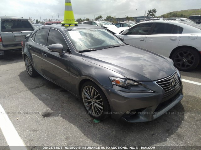 JTHBF1D2XE5008513 - 2014 LEXUS IS 250 GRAY photo 1