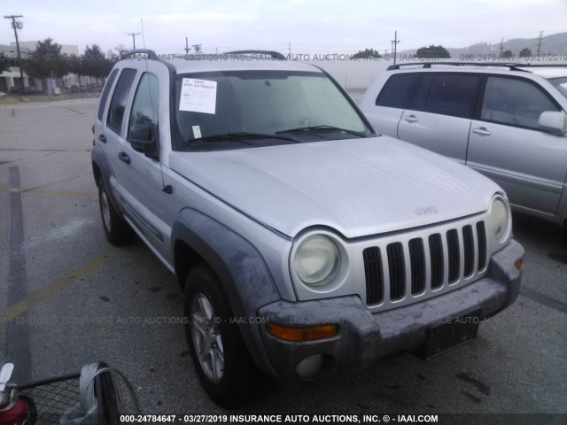 1J4GL48K83W675979 - 2003 JEEP LIBERTY SPORT/FREEDOM SILVER photo 1