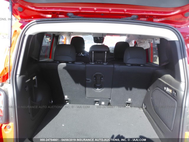 ZACCJABB9HPG22990 - 2017 JEEP RENEGADE LATITUDE RED photo 8