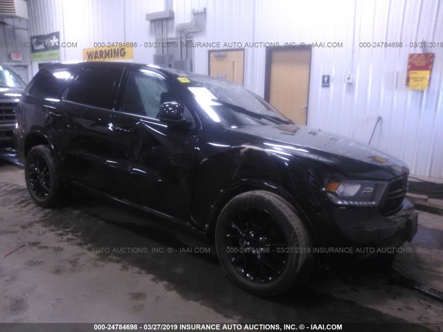 1C4RDJAG0FC202549 - 2015 DODGE DURANGO SXT BLACK photo 1